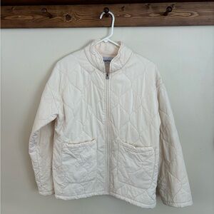 Quilted Cream Jacket